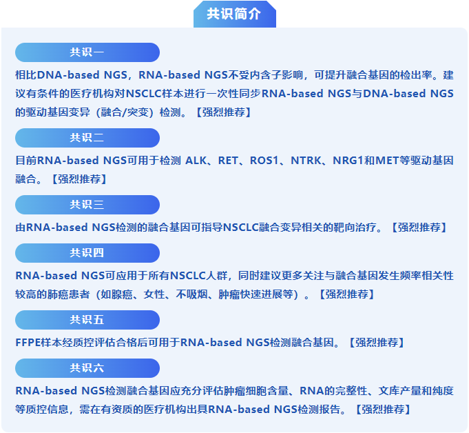 《中国肺癌杂志》宣布全球首部非小细胞肺癌DNA+RNA同步共检专家共识